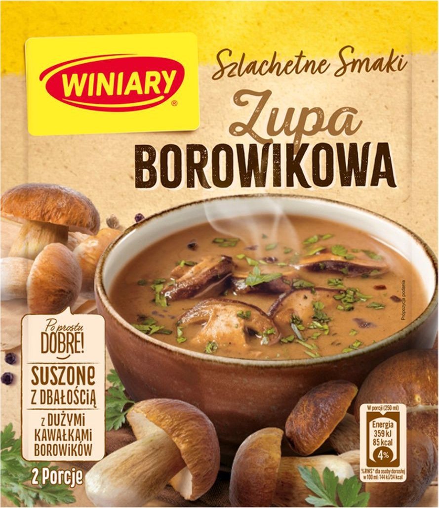 WINIARY Winiary Szlachetne Smaki Zupa borowikowa 44 g