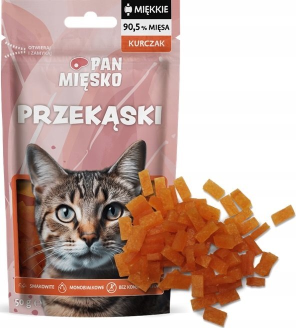 Przysmak dla kota Przekąski Kurczak (dorosły) 50g