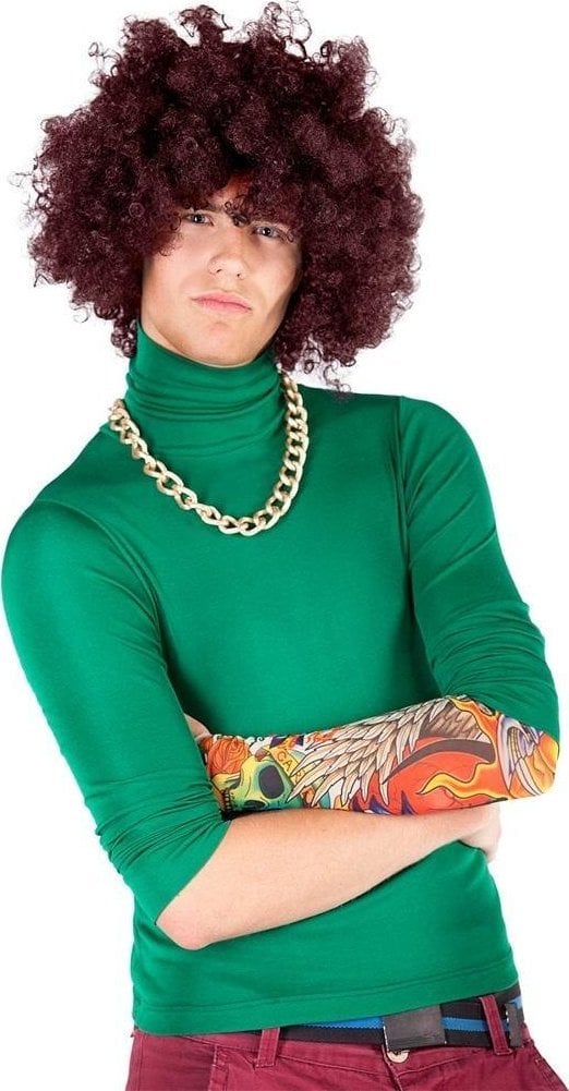 Teka Peruka afro XXL br±zowa