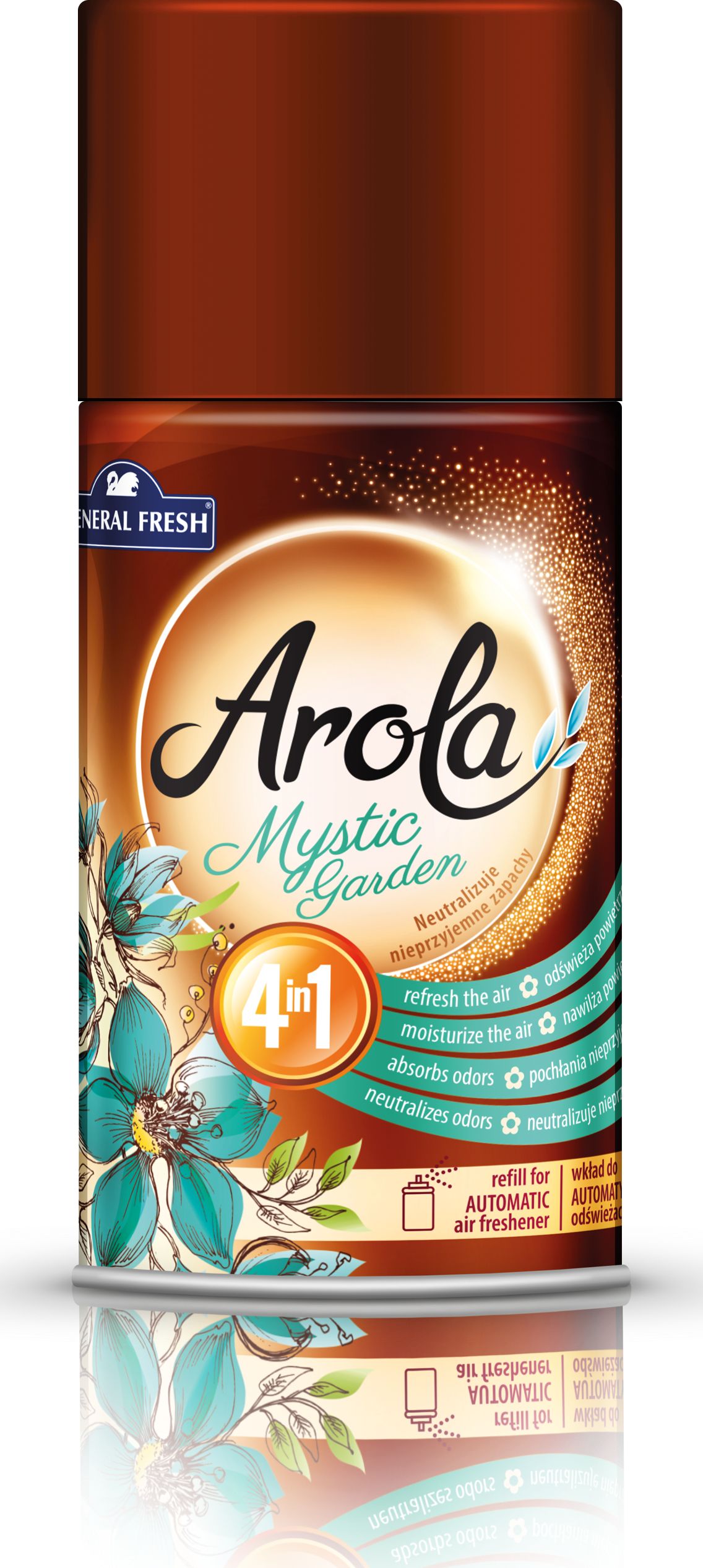 General Fresh GENERAL FRESH Mystic Garden 250ml - zapas do odświeżacza