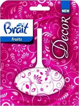 Brait Kostka toaletowa Decor 1-fazowa do WC Fruits 40g