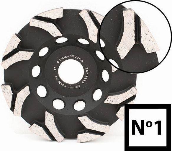 Abraboro Tarcza diamentowa garnkowa 125 x 22 N1 (AB12514001)