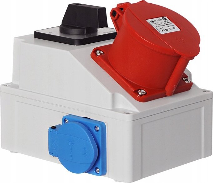 Rozdzielnia Budowlana Natynkowa 0-1 16A 5P 1X230V Rsj01165-1 Adelid