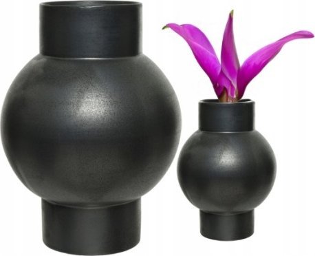 Kaemingk Wazon ceramiczny matowy dekoracyjny na kwiaty 30 x 22,5 cm