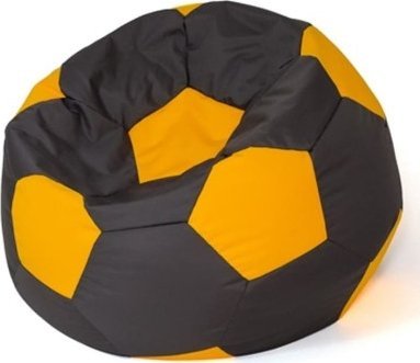 Go Gift Pufa worek sako PIŁKA czarny-żółty XL 120