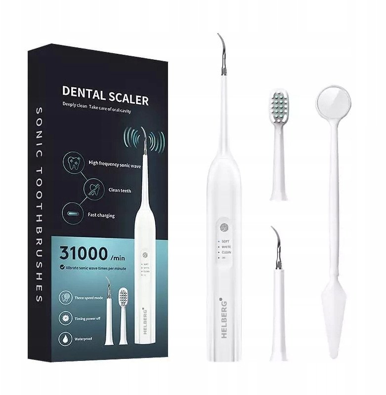 SZCZOTECZKA SONICZNA SKALER USUWA KAMIEŃ