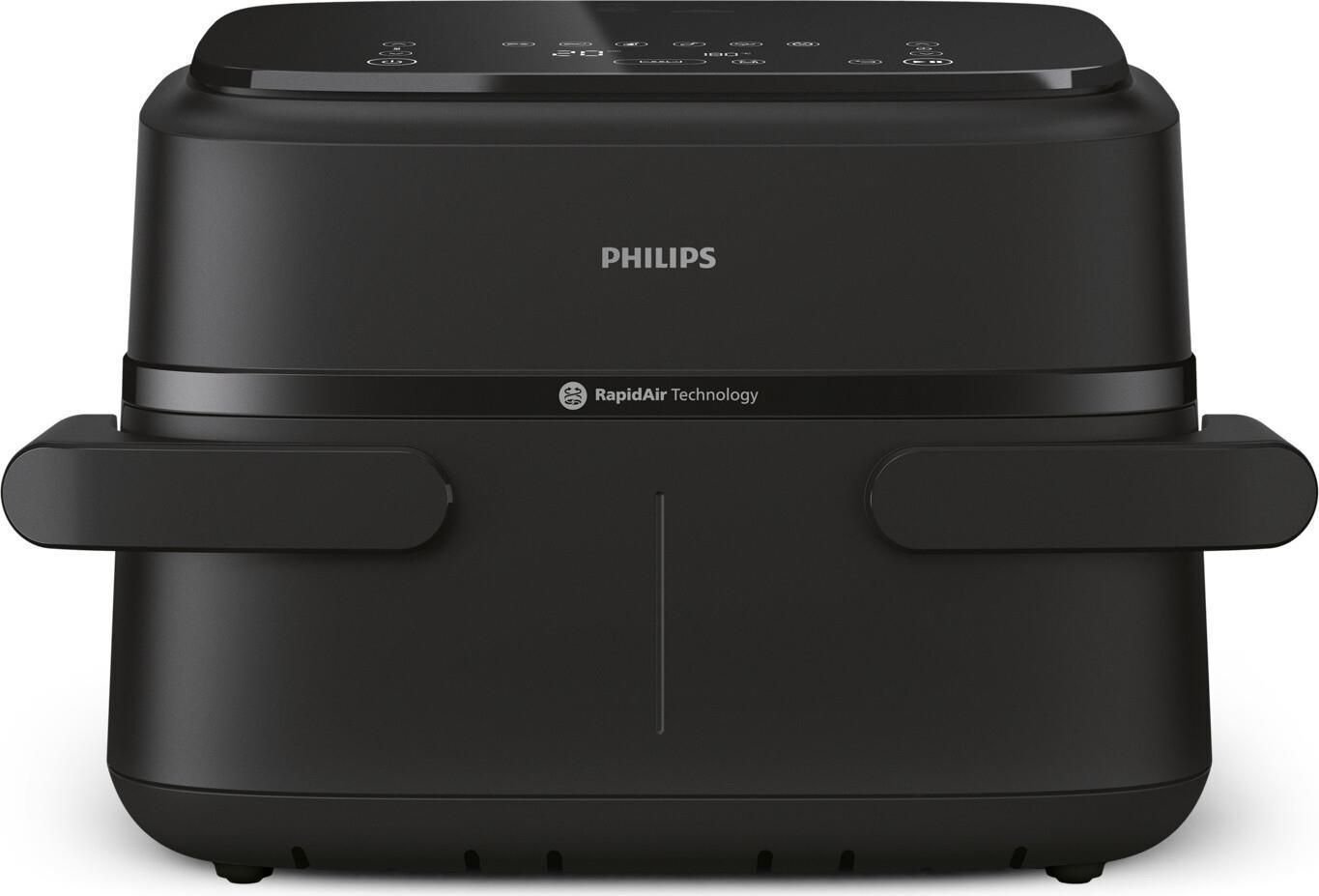 Philips 1000 series NA150/00 frytkownica Podwójny 7,1 l 2450 W Frytkownica na gorące powietrze Czarny