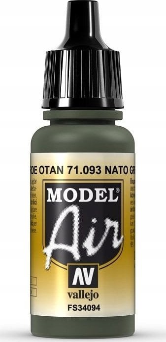Vallejo Vallejo: 71.093 - Model Air - NATO Green (17 ml)