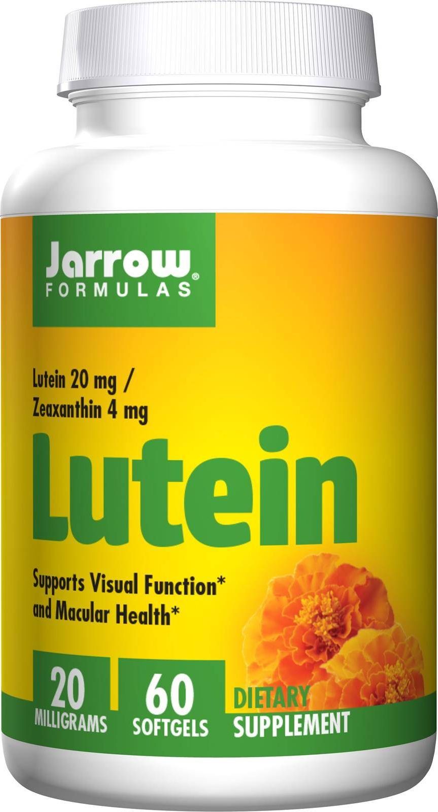 JARROW FORMULAS Jarrow Formulas - Luteina, 20mg, 60 kapsułek miękkich