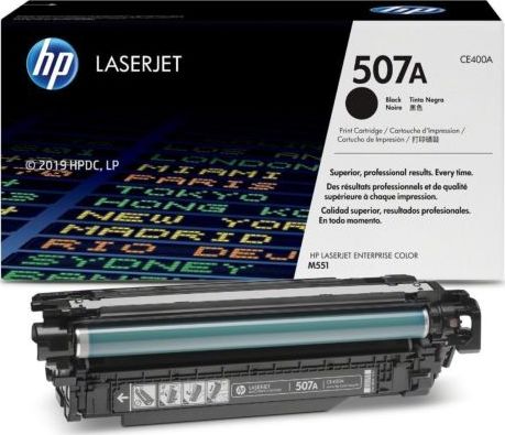 Toner HP 507A Black Oryginał (CE400A)