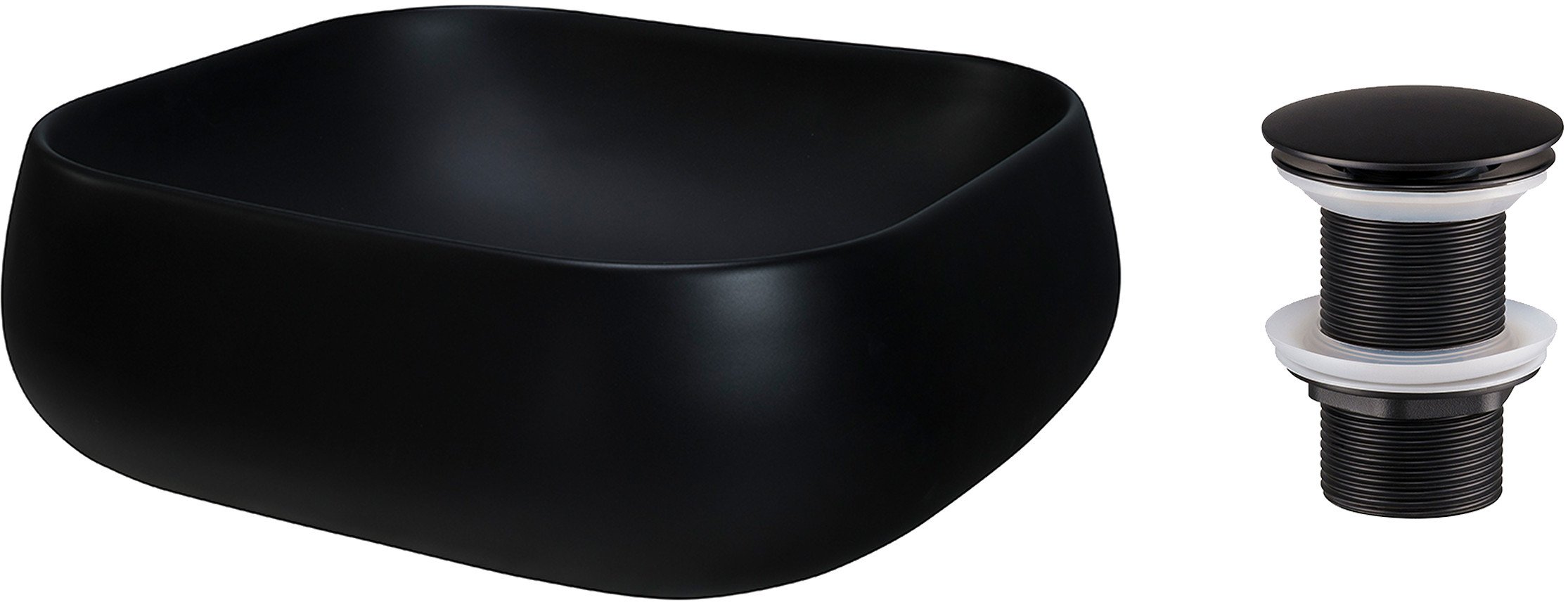 Zestaw Umywalkowy z Korkiem Click-Clack