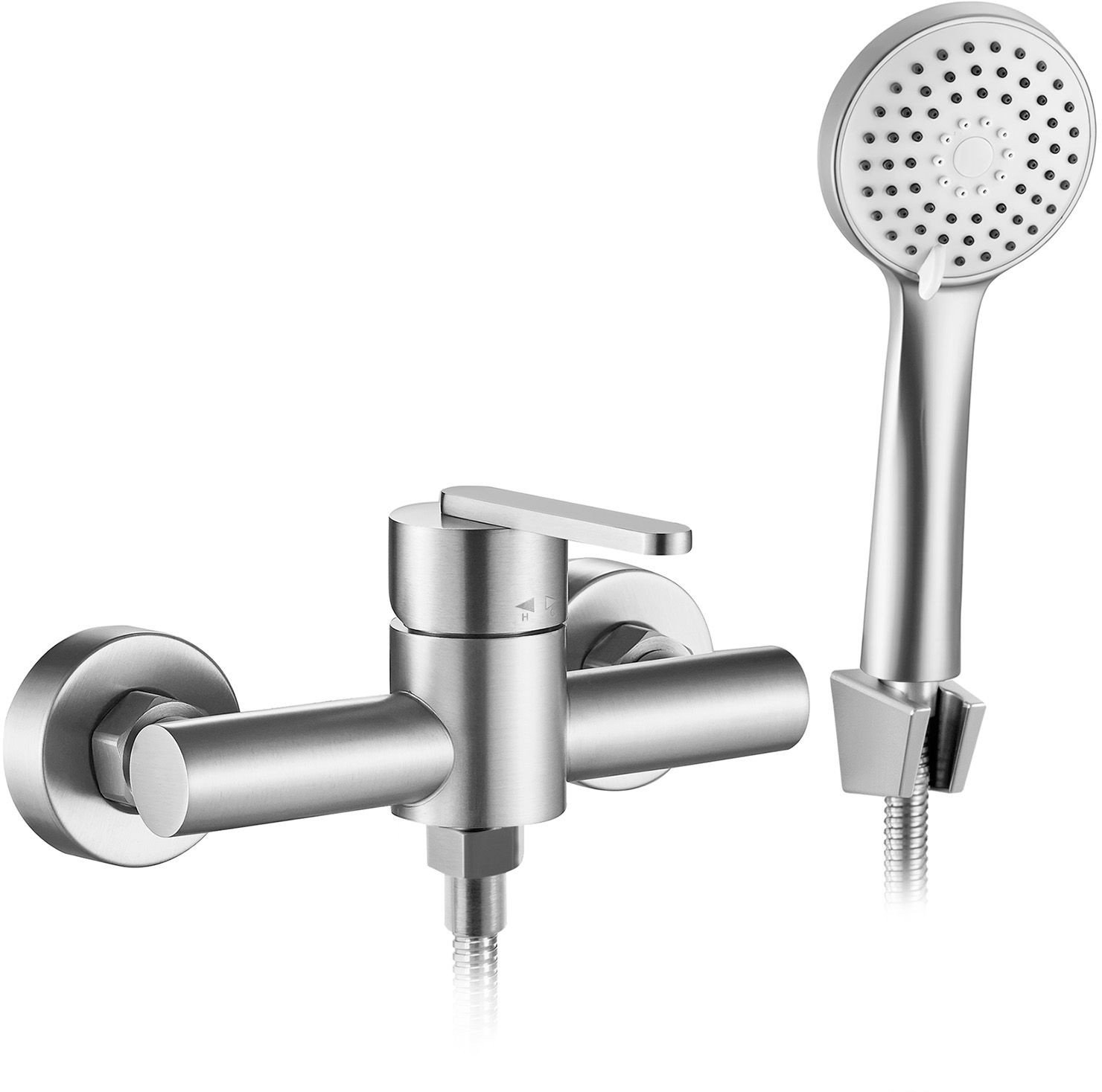 Bateria prysznicowa REA Ontario Nikiel Szczotkowany