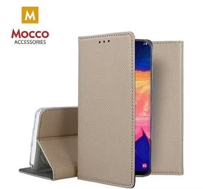 Mocco Smart Magnet Book Case For Xiaomi Mi 10 / Mi 10 Pro Gold