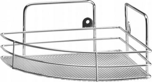 Koszyk prysznicowy Galicja Półka łazienkowa narożna pod prysznic chrom 1 poziom