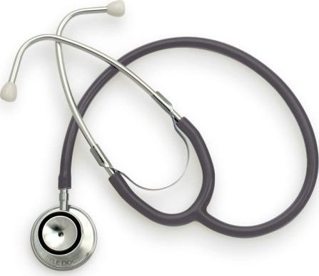 Little Doctor Stetoskop lekarski Prof-I Little Doctor dwugłowicowy - szary