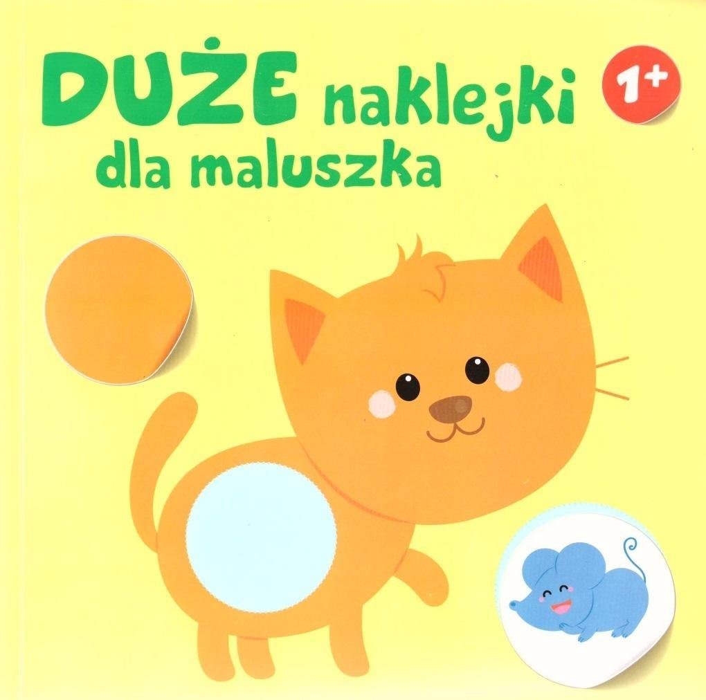 YOYO Duże naklejki dla maluszka 1+ - Kotek