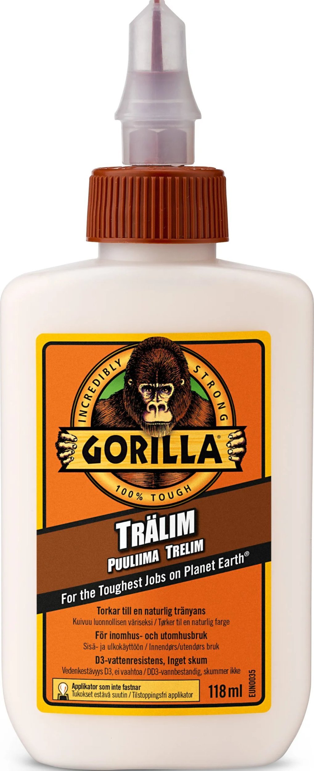 Gorilla Sports Wood glue 118 ml.