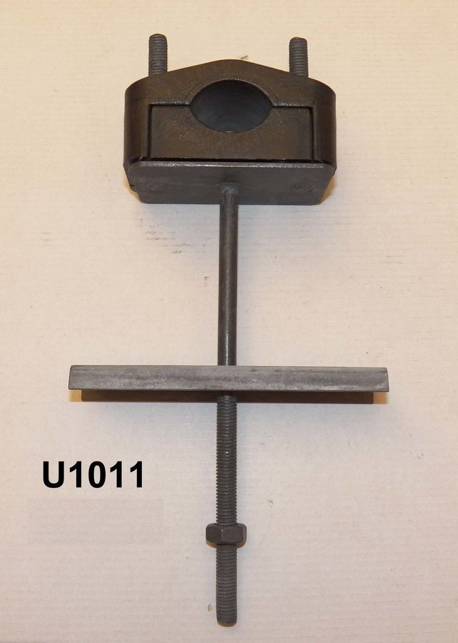 ALPAR Uchwyt U-1 słupa ŻN bez odsadzenia L200 M10 fi 25-50 mm U50(1)ŻN-bo