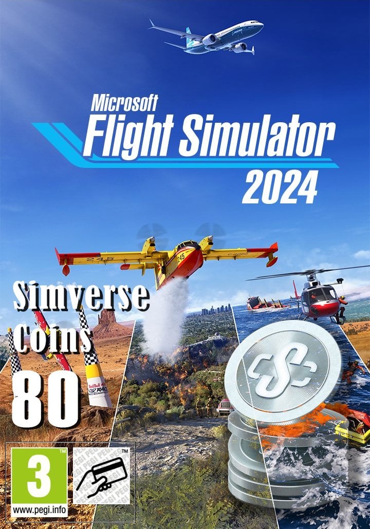 MS ESD MS Flight Simulator 2024 - 80 Simverse Coins XSS ML