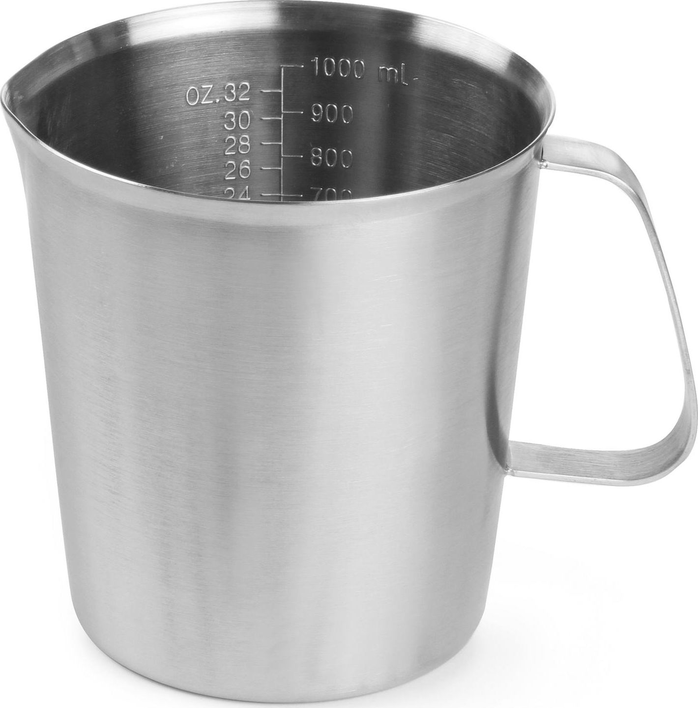 Hendi Miarka do kuchni z podziałką ze stali nierdzewnej 1 l - Hendi 516201 Miarka do kuchni z podziałką ze stali nierdzewnej 1 l - Hendi 516201