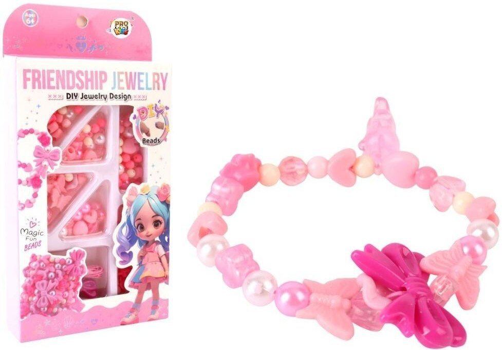 Akademia mody bransoletki przyjaźni róż