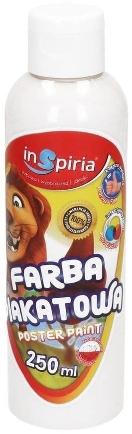 Farba plakatowa biała 250ml
