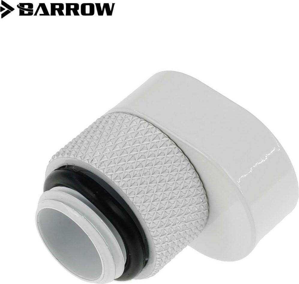 Barrow Barrow G1/4 Zoll 360 Grad 6mm Offset Adapter - weiß