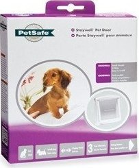 PET SAFE Drzwiczki STAYWELL dla psa 3kg, kota 7kg, Typ 715, BIAŁE