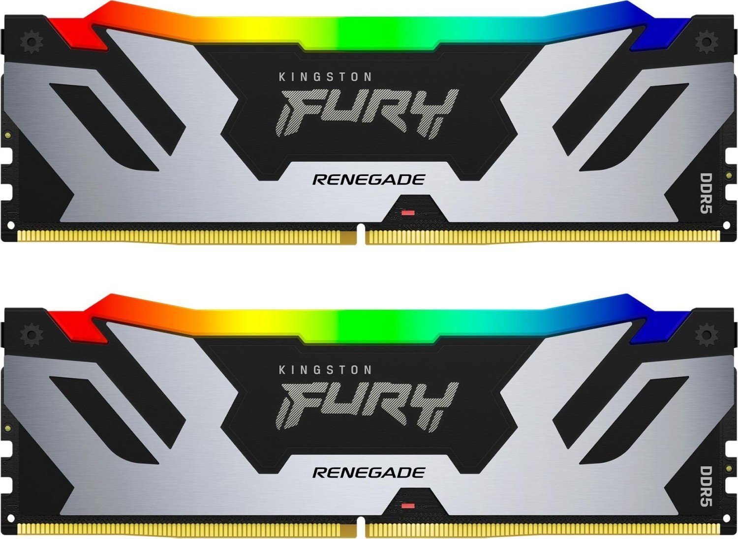 Pamięć Kingston Fury Renegade RGB, DDR5, 48 GB, 8400MHz, CL40 (KF584CU40RSAK2-48)