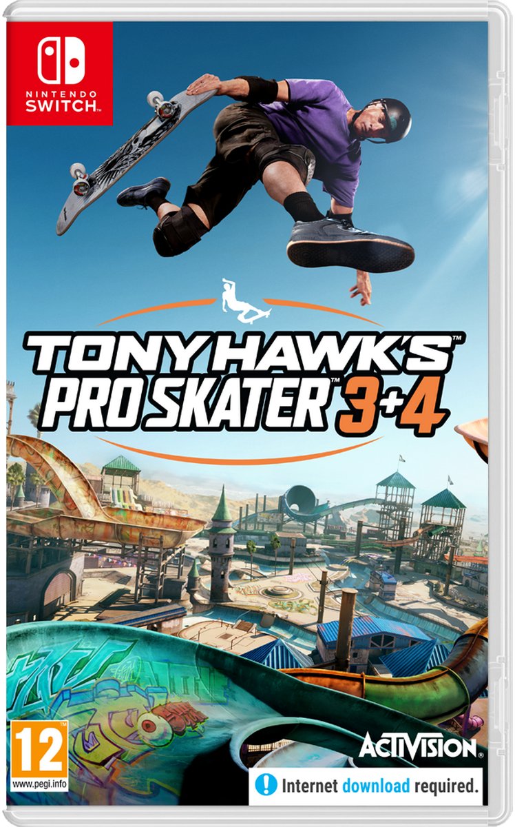 TONY HAWK'S PRO SKATER 3+4 SWITCH