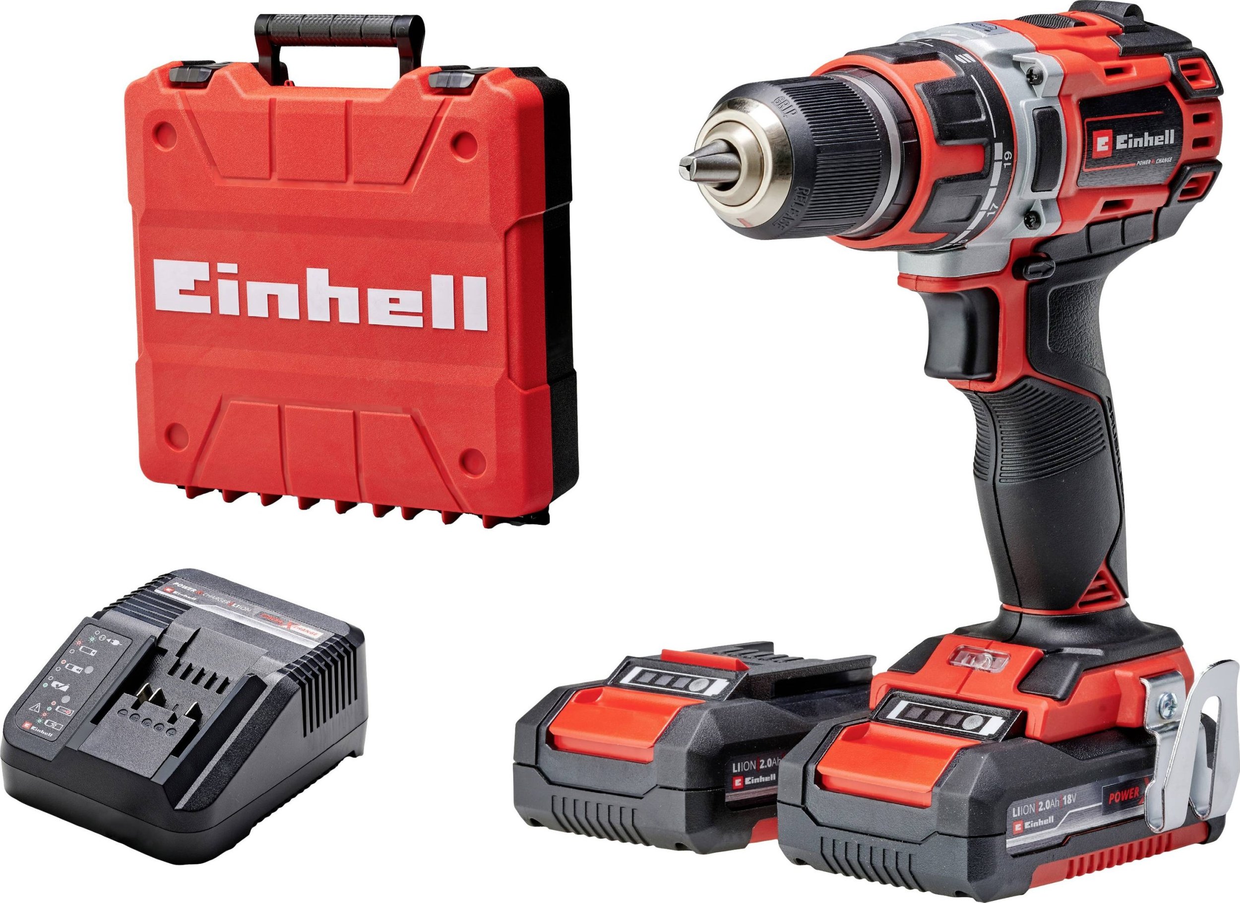 Wiertarko-wkrętarka Einhell TE-CD 18/50 Li BL 18 V 2 x akumulator 2 Ah