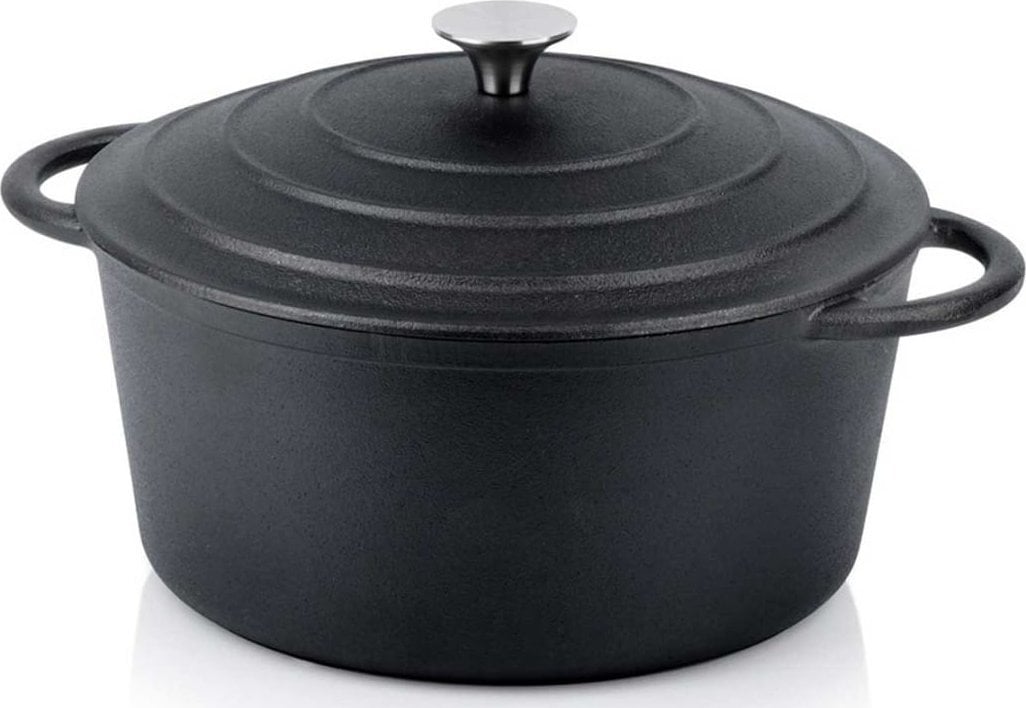 GARNEK ŻELIWNY 26cm Z POKRYWĄ 199075 CAST LINE