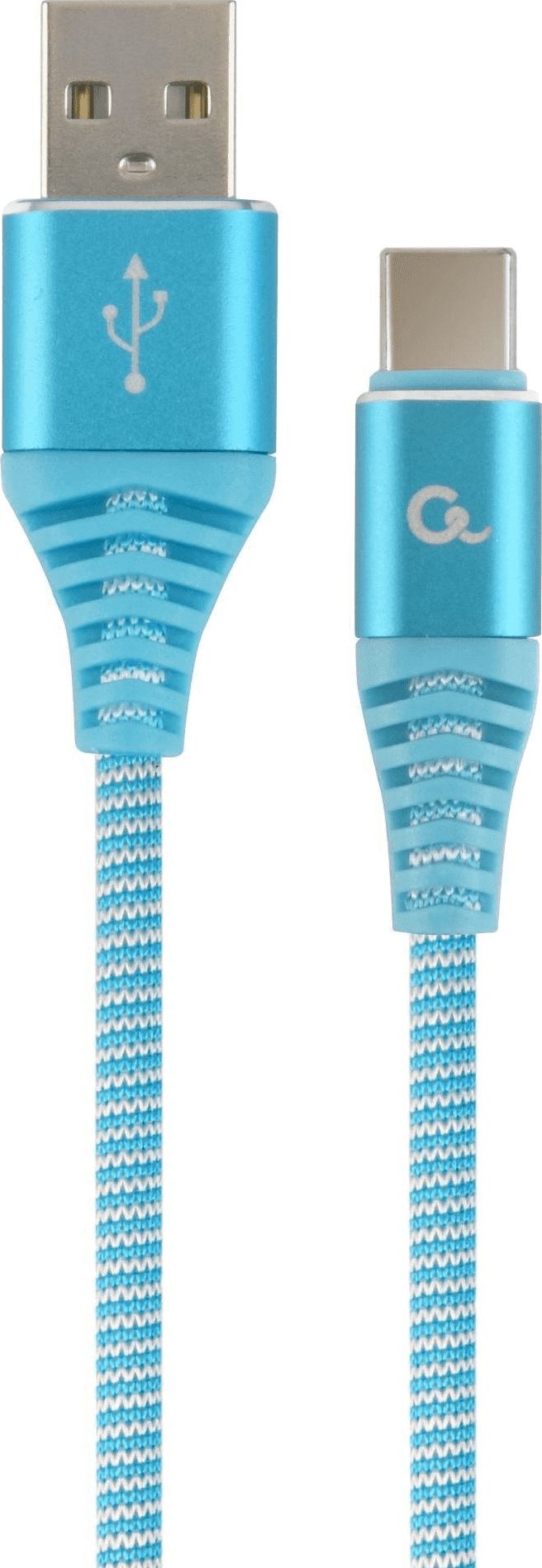 Kabel USB Gembird USB-A - USB-C 1 m Niebieski (CC-USB2B-AMCM-1M-VW)