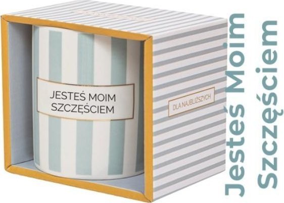 Kubek prezentowy - Jesteś Moim Szczęściem