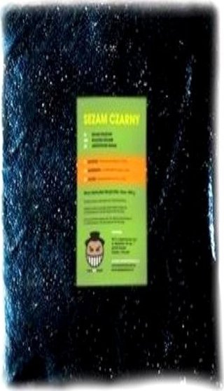 P. W. Rekord Sezam czarny do sushi 100g