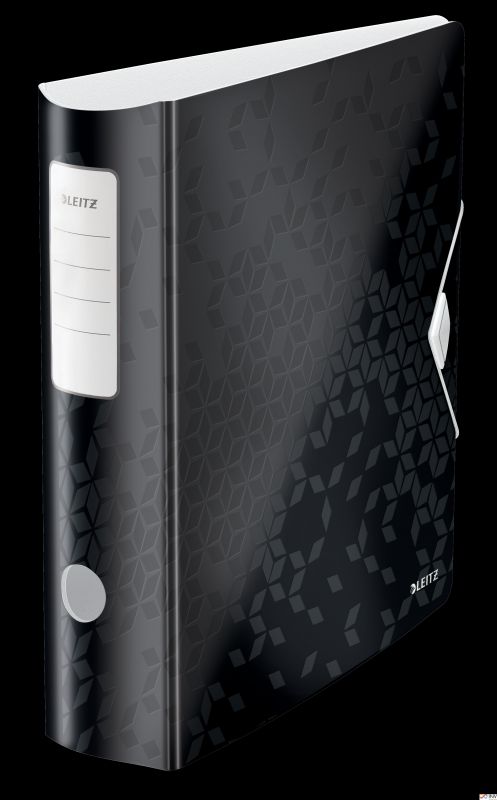 Segregator Leitz Wow dźwigniowy A4 82mm czarny (11060095)