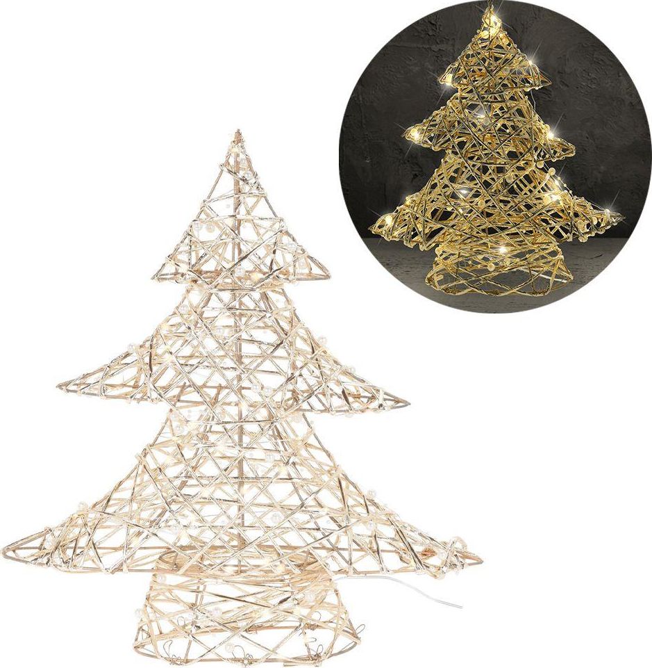 Dekoracja świąteczna Vilde ozdobna choinka