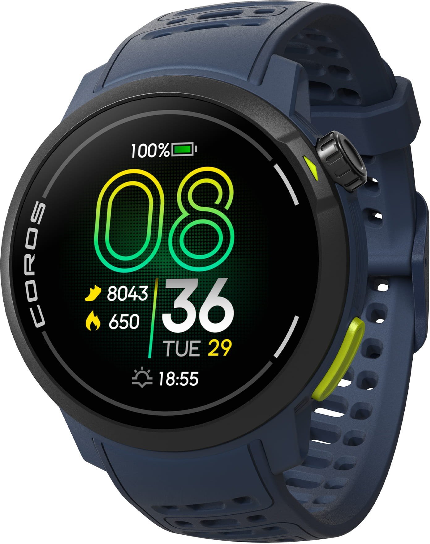 Zegarek sportowy Coros Pace Pro Granatowy (WPACEP-BLU)