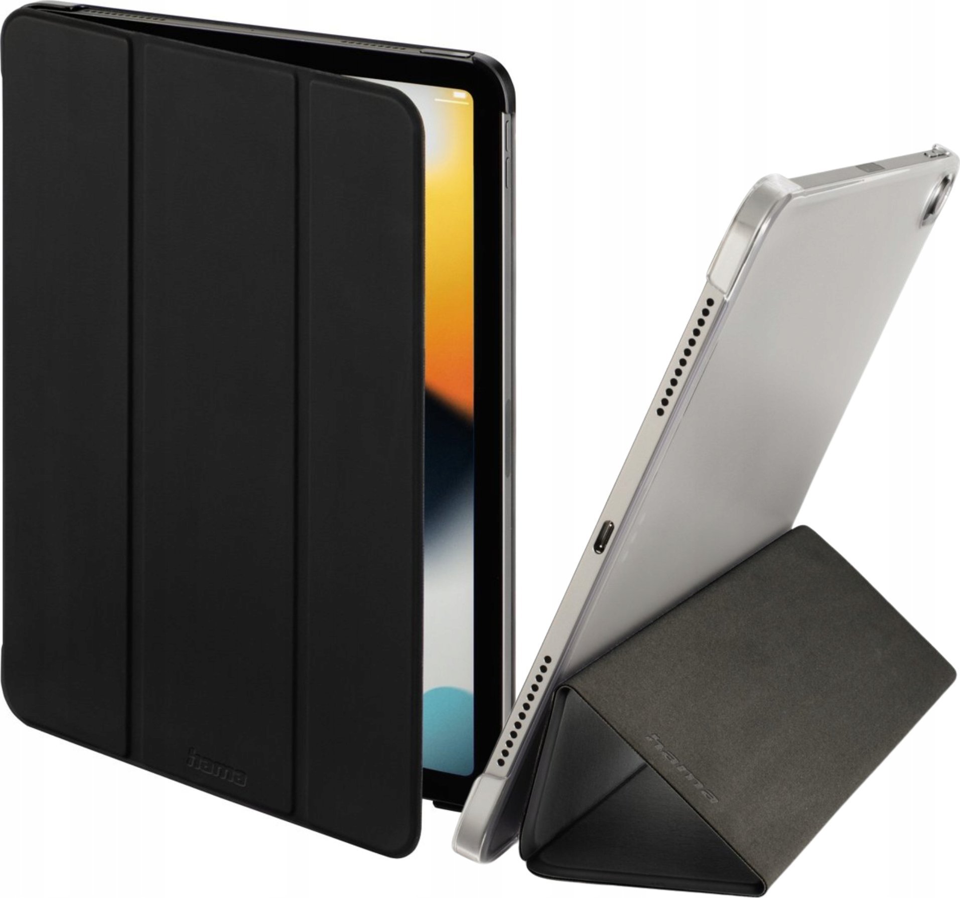 Etui na tablet Hama ETUI FOLD CLEAR iPad AIR 12.9" 2024 CZARNE