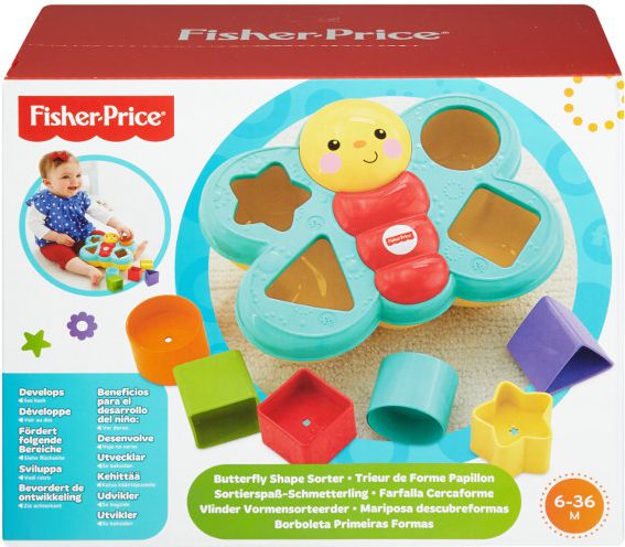 Fisher Price Motylek sorter kształtów (CDC22)