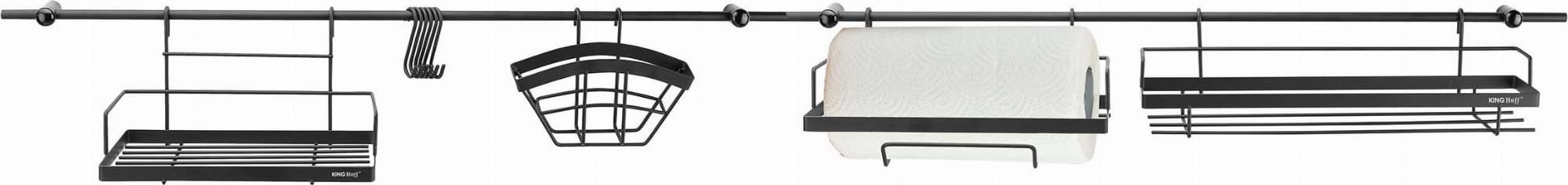 KingHoff RELING KUCHENNY 16 ELE. 150cm CZARNY KINGHOFF KH-1498