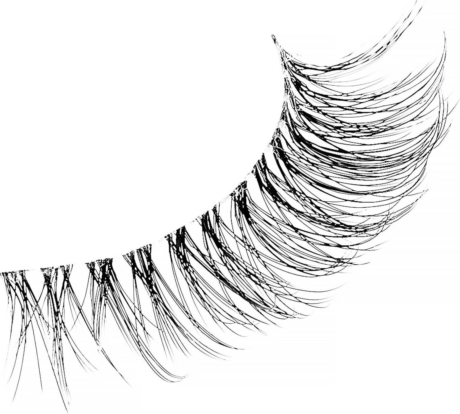 Kiss KISS Sztuczne rzęsy Bare Collection KAR01, 1 Pair & Lash Glue Net Wt. 1g