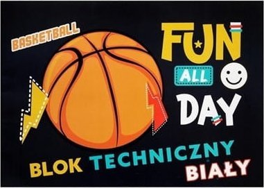 Beniamin Blok techniczny A4/10K biały chłopiec