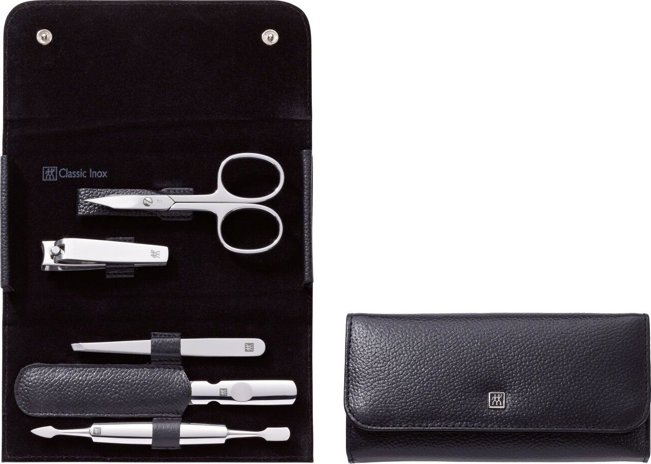 Zwilling Zwilling CLASSIC INOX Press Stud Case, black, 5 pcs.