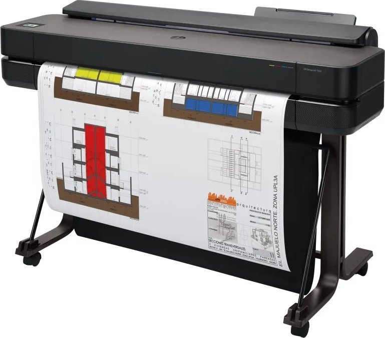 HP DesignJet T650 36inch LFP 2025 Colour Ink-Jet A0 ANSI D Roll 91.4cmx45.7 m 2400x1200dpi 0.45 min/page USB LAN Wi-Fi