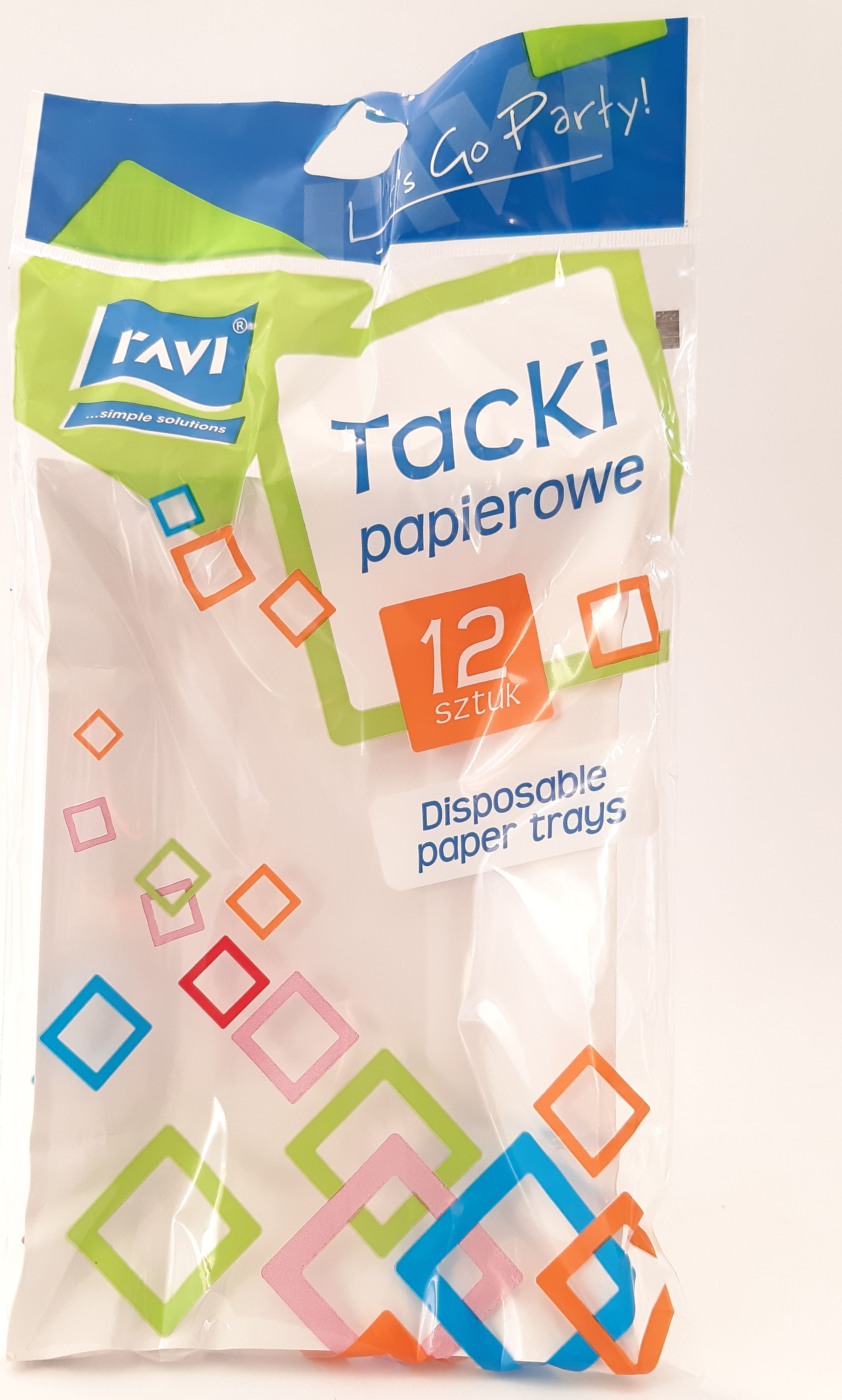 Ravi Tacki papierowe 13,5x20,5cm 12szt.