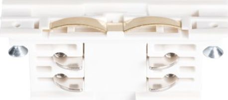 Kanlux Elementy systemu szynowego TEAR łącznik prosty TEAR N ICON-I W biały 33238