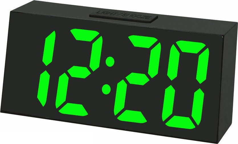 Zegarek JVD Zegar budzik LED JVD SB3628.1 z termometrem