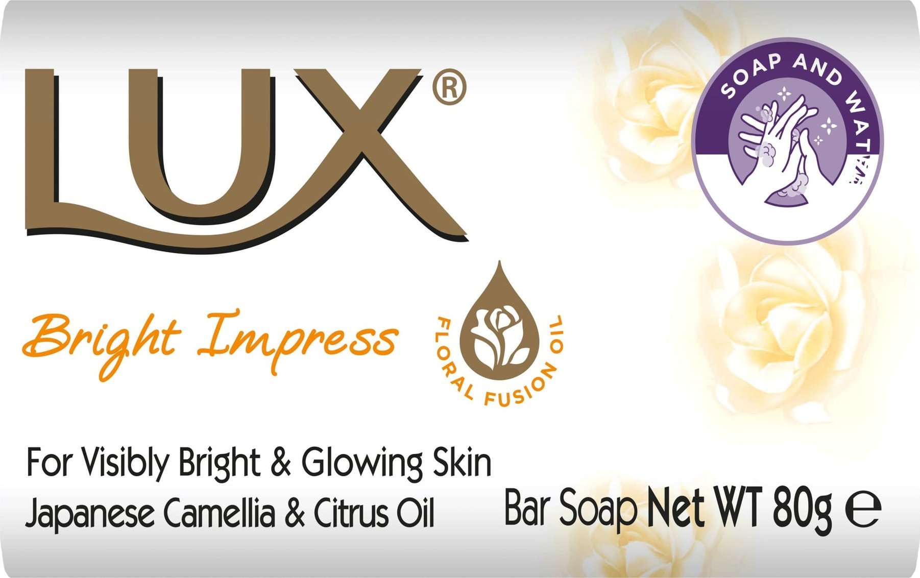 U LUX mydło w kostce 80g Bright Impress