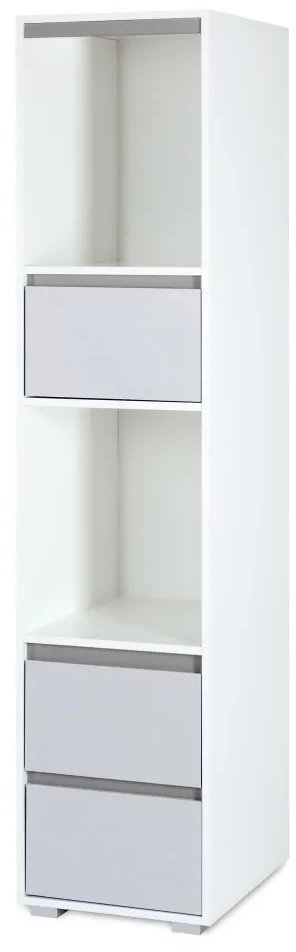 Regał DALIA biały/szary LITTLE SKY